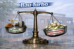 Mehr über den Artikel erfahren Bau-Turbo – Ein Kommentar der AWK